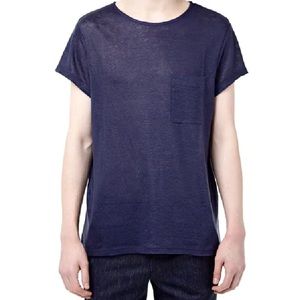 Acne Studios “Granville” Linen Tee
